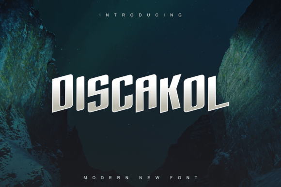 Discakol: A Bold, Authentic Sans Serif Font for Makers