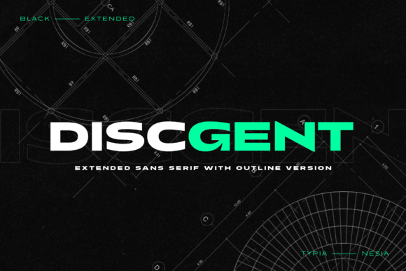 Discgent: A Bold, Sport-Inspired Sans Serif Typeface