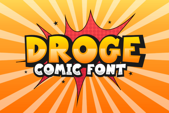 Droge: A Playful Sans Serif Font for Digital Branding