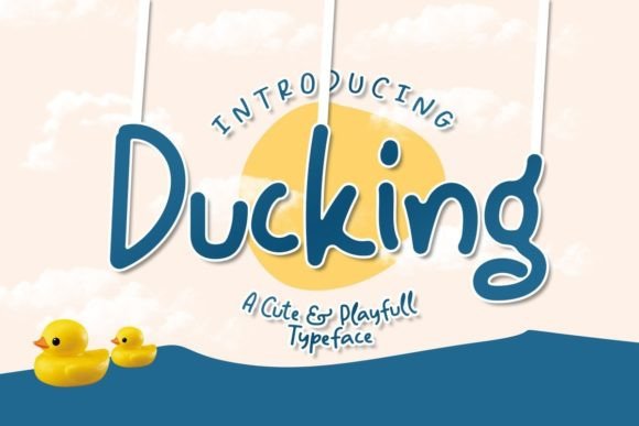 Ducking: A Playful Handwritten Font That Elevates Your Brand