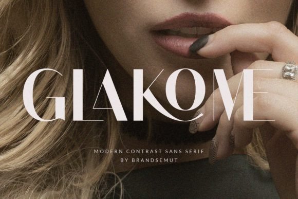 Glakome: A Premium Sans Serif Font for Handmade Brands