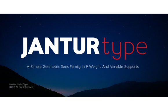 Jantur: A Friendly, Flexible Sans Serif for Real Digital Projects