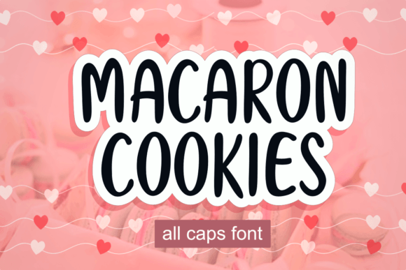 Macaron Cookies Font: A Warm, Handwritten Touch for Your Brand