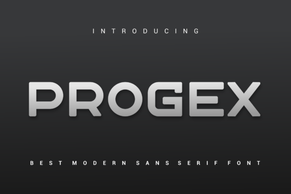 Progex: A Bold, Authentic Sans Serif for Real Branding Work