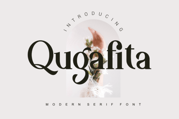 Qugafita: A Bold Serif Font for Confident Digital Branding