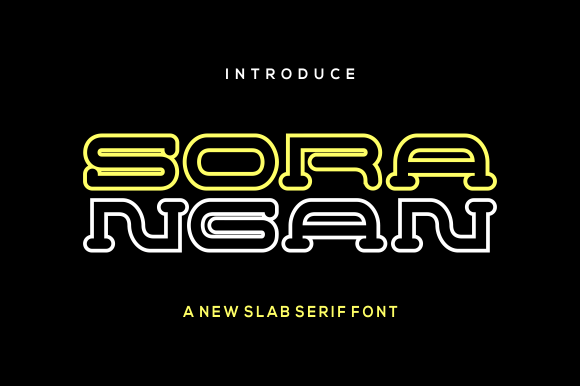 Sorangan: A Slab Serif Font That Commands Attention