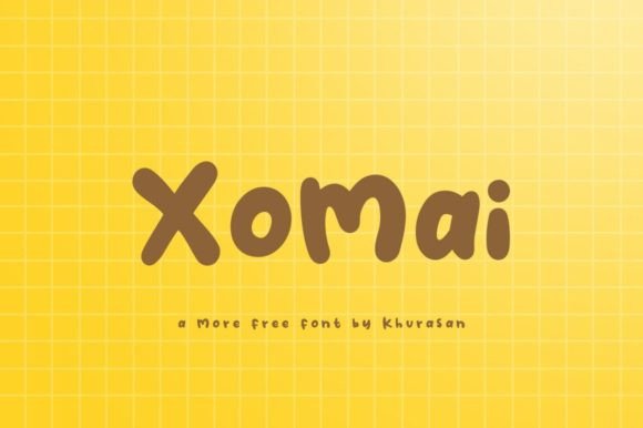 Xomai: A Modern Handwritten Font for Expressive Branding